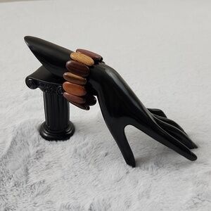 Vintage wooden bead bracelet